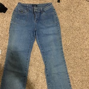 Soma straight leg slanted pocket size 6